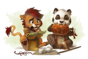 Rating: Safe Score: 0 Tags: 2012 ambiguous_gender anthro bamboo bamboo_stick bear duo e621 ear_piercing eating eyes_closed felid food giant_panda lion male mammal meat meat_on_bone pantherine piercing silverfox5213 tail tail_tuft tuft User: bunchy7s