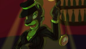 Rating: Safe Score: 0 Tags: 4_fingers anthro breasts chain clock clothing e621 ear_piercing ear_ring fedora felid female fingers glowstickk_(character) green_eyes hat headgear headwear looking_at_viewer mammal open_mouth pantherine piercing pin_stripes pocketwatch ring_piercing solo stripes tiger unknown_artist watch User: bunchy7s