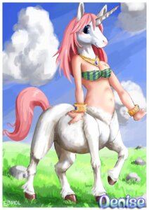 Rating: Questionable Score: 0 Tags: bracelet breasts denise e621 edmol equid equid_taur equine equine_taur female hooves horn jewelry mammal mammal_taur mythological_creature mythological_equine mythology necklace pose quadruped solo tail taur unicorn User: bunchy7s