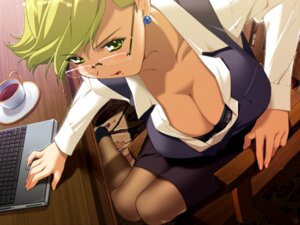 Rating: Explicit Score: 0 Tags: 1girls blonde_hair bra breasts cleavage computer female game_cg glasses ino iyazoi izayoi_no_hanayome laptop lingerie rule34 saegusa_mikoto solo thighhighs underwear User: bunchy7s