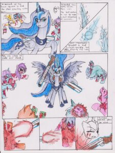 Rating: Questionable Score: 0 Tags: blood blue_body blue_eyes blue_feathers blue_fur blue_hair bodily_fluids chaostone comic crown cutie_mark dialogue e621 english_text equid equine fangs feathered_wings feathers female feral fire friendship_is_magic frown fur glowing group gun hair hasbro headgear hi_res horn long_hair magic mammal missing_limbs multicolored_hair my_little_pony mythological_creature mythological_equine mythology one_eye_closed open_mouth pegasus princess_luna_(mlp) ranged_weapon red_eyes royalty shotgun teeth text tongue undead unicorn weapon winged_unicorn wings yellow_body yellow_feathers zombie User: bunchy7s