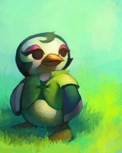 Rating: Safe Score: 0 Tags: animal_crossing anthro avian beak bird clothing e621 female grass gwen_(animal_crossing) nintendo outside penguin plant solo sra2 User: bunchy7s