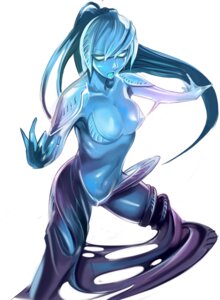 Rating: Explicit Score: 0 Tags: bad_end blue_hair blue_skin breasts cleavage corruption dark_persona dark_samus female goo_girl kichin_yarou large_breasts long_hair metroid midriff nintendo open_mouth ponytail rule34 tied_hair User: bunchy7s