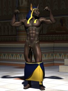 Rating: Explicit Score: 0 Tags: 3d_(artwork) abs anthro anubian_jackal anubis balls biceps biped bottomwear brown_body canid canine canis clothed clothing deity digital_media_(artwork) e621 egyptian egyptian_clothing egyptian_mythology erection flexing foreskin fur genitals headdress humanoid_genitalia humanoid_penis jackal looking_at_viewer male mammal michael4 middle_eastern_mythology muscular muscular_anthro muscular_male mythology nipples nude pecs penis pose presenting retracted_foreskin shendyt skirt solo source_request standing topless undressing wooky yellow_eyes User: bunchy7s