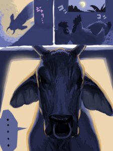 Rating: Safe Score: 0 Tags: 3:4 ambiguous_gender base_two_layout blockage_(layout) bovid bovine cattle comic e621 ellipsis feral horizontal_blockage horn japanese_text mammal piercing solo speech_bubble text three_frame_image toronn translation_request two_row_layout uhoh vertical_ellipsis User: bunchy7s Rating: Safe Score: 0 Tags: 3:4 ambiguous_gender base_two_layout blockage_(layout) bovid bovine cattle comic e621 ellipsis feral horizontal_blockage horn japanese_text mammal piercing solo speech_bubble text three_frame_image toronn translation_request two_row_layout uhoh vertical_ellipsis User: bunchy7s
