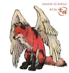 Rating: Safe Score: 0 Tags: 2007 ambiguous_gender black_body black_fur blue_eyes canid canine chinese_text colored_sketch digital_drawing_(artwork) digital_media_(artwork) e621 english_text feathered_wings feathers feral fox full-length_portrait fur hybrid mammal portrait quadruped red_body red_fox red_fur red_text scar sekki shaded signature simple_background sitting sketch solo tail text true_fox white_background white_body white_fur wings User: bunchy7s