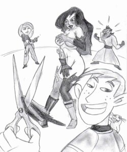 Rating: Explicit Score: 0 Tags: blush breasts covering covering_breasts covering_crotch disney disney_channel dr._drakken embarrassed female human kim_possible kimberly_ann_possible large_breasts male monochrome pointy_chin ron_stoppable rough_sketch rufus_(kim_possible) rule34 shego straight_hair tagme torn_clothes User: bunchy7s Rating: Explicit Score: 0 Tags: blush breasts covering covering_breasts covering_crotch disney disney_channel dr._drakken embarrassed female human kim_possible kimberly_ann_possible large_breasts male monochrome pointy_chin ron_stoppable rough_sketch rufus_(kim_possible) rule34 shego straight_hair tagme torn_clothes User: bunchy7s