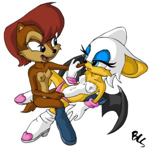 Rating: Explicit Score: 0 Tags: anthro anthro_female anthro_only archie_comics bat bcs breasts chipmunk female furry furry_female furry_only mobian_(species) nipples rodent rouge_the_bat rule34 sally_acorn sega sonic_(series) sonic_the_hedgehog_(archie) sonic_the_hedgehog_(comics) sonic_the_hedgehog_(series) squirrel straight_hair wings yuri User: bunchy7s