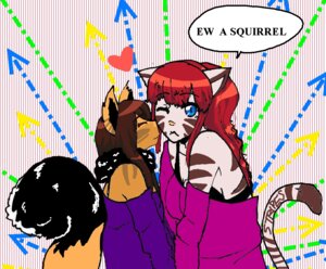 Rating: Safe Score: 0 Tags: anthro colorful_theme digital_media_(artwork) directional_arrow duo e621 fel_(my_life_with_fel) felid female hair hybrid mammal my_life_with_fel pantherine pattern_background red_hair rodent sciurid simple_background striped_background superflat tail tiger tree_squirrel unknown_artist y2k_(graphic_design) User: bunchy7s Rating: Safe Score: 0 Tags: anthro colorful_theme digital_media_(artwork) directional_arrow duo e621 fel_(my_life_with_fel) felid female hair hybrid mammal my_life_with_fel pantherine pattern_background red_hair rodent sciurid simple_background striped_background superflat tail tiger tree_squirrel unknown_artist y2k_(graphic_design) User: bunchy7s