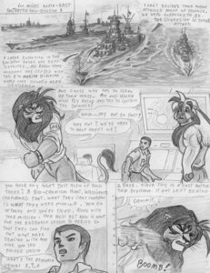 Rating: Safe Score: 0 Tags: 2008 ajinta anthro aquatic battleship comic dialogue e621 english_text felid greyscale hinduism human leovictor lion male mammal monochrome pantherine religion sea shaded ship sketch tail tail_tuft text tuft vehicle war warship water watercraft User: bunchy7s