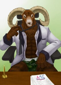 Rating: Explicit Score: 0 Tags: anthro bighorn_sheep biped bovid bulge caprine chair clothing detailed_bulge e621 furniture genital_outline genitals hi_res hikuchi horn looking_at_viewer male mammal office penis_outline sheep sitting solo underwear undressing User: bunchy7s