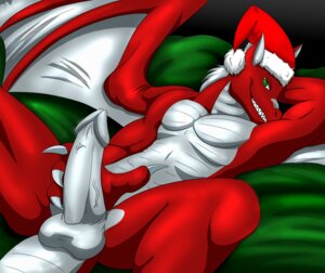 Rating: Explicit Score: 0 Tags: anthro balls balls_on_tail bed biceps biped christmas christmas_clothing christmas_headwear claws clothing dragon e621 erection european_mythology flexing furniture genitals glacierk green_eyes hair hat hat_only headgear headgear_only headwear headwear_only holidays horn looking_at_viewer lying male membrane_(anatomy) membranous_wings mostly_nude muscular muscular_anthro muscular_male mythological_creature mythological_scalie mythology on_back on_bed pecs penis pose presenting santa_hat scalie solo spread_legs spreading tail the_jedidragon vein western_dragon wings User: bunchy7s