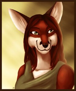 Rating: Safe Score: 0 Tags: 5:6 :3 anthro border bust_portrait canid canine clothing e621 eyebrows female fox fur hair long_hair mammal noviraine orange_border portrait red_hair solo yellow_eyes User: bunchy7s Rating: Safe Score: 0 Tags: 5:6 :3 anthro border bust_portrait canid canine clothing e621 eyebrows female fox fur hair long_hair mammal noviraine orange_border portrait red_hair solo yellow_eyes User: bunchy7s