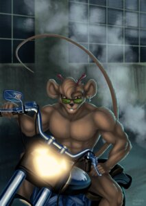 Rating: Safe Score: 0 Tags: 5_fingers abs absurd_res alien antennae_(anatomy) anthro biceps biker_mice_from_mars biped black_nose brown_body brown_fur brown_hair buckteeth e621 ear_piercing eyewear fingers fur glasses hair hand_on_leg headlight hi_res holding_fixture house_mouse kivuli looking_at_viewer male mammal motorcycle mouse murid murine muscular muscular_anthro muscular_male nkalex nude pecs piercing pose raised_tail red_eyes rodent short_hair sitting smile smoke solo straddling sunglasses tail teeth throttle_(bmfm) vehicle User: bunchy7s