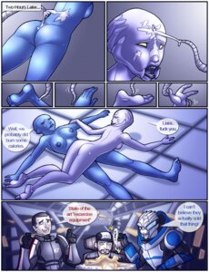 Rating: Explicit Score: 0 Tags: alien alien_humanoid asari bioware breasts butt comic e621 electronic_arts english_text female group humanoid liara_t'soni male mass_effect nipples not_furry nude quarian shia tali'zorah text User: bunchy7s