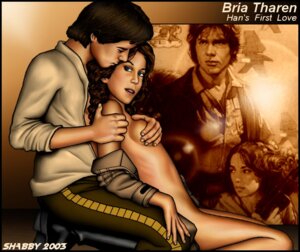 Rating: Explicit Score: 0 Tags: 1boy 1girls 2003 bantam_spectra blue_eyes boots breast_grab breasts bria_tharen brown_hair clothed_male_nude_female curly_hair dated female han_solo jacket lucasfilm male official_art_inset pants romantic romantic_couple rule34 shabby_blue small_breasts source_request star_wars star_wars_legends the_han_solo_trilogy User: bunchy7s