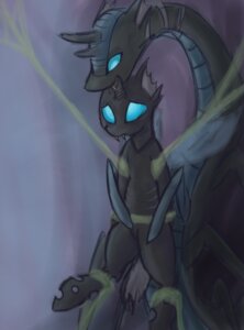 Rating: Questionable Score: 0 Tags: 2012 ambiguous_gender arthropod bdsm blue_eyes bondage bound changeling_(mlp) drone_(mlp) duo e621 equid equine fangs forked_tongue friendship_is_magic hasbro hole_(anatomy) horn horn_fetish horn_play horn_sex hornjob horse insect_wings kaykay430 mammal my_little_pony pony sex simple_background teeth tongue wings User: bunchy7s