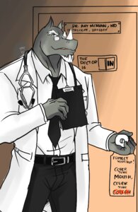 Rating: Safe Score: 0 Tags: 2013 5_fingers abs accessory anthro arty_mcmann beard belt biceps biped bottomwear clipboard clothed clothing coat collared_shirt colored_sketch doctor door dress_shirt e621 ear_piercing english_honorific english_text eyebrows eyewear facial_hair fingers fully_clothed glasses grey_body grey_eyes grey_skin hazardbarzard hentist holding_clipboard holding_object honorific horn hospital lab_coat looking_at_viewer male mammal medical_instrument muscular muscular_anthro muscular_male necktie overwritten pants piercing pince-nez portrait rhinoceros scientific_instrument shirt sign sketch smile solo standing stethoscope text three-quarter_portrait topwear User: bunchy7s