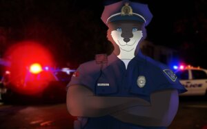 Rating: Safe Score: 0 Tags: 16:10 anthro badge blue_eyes canadian_flag canid canine canis car clothed clothing domestic_dog e621 hat hazdak headgear headwear husky looking_at_viewer male mammal motor_vehicle night nordic_sled_dog police police_car police_vehicle solo spitz vehicle widescreen wolf User: bunchy7s