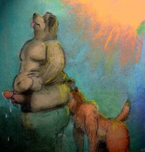 Rating: Explicit Score: 0 Tags: all_fours anal anthro bd belly bodily_fluids butt_sniffing canid canine canis clothed clothing cum cum_while_rimmed domestic_dog duo e621 erection genital_fluids genitals happy looking_pleasured love_handles male male/male male_penetrated male_penetrating male_penetrating_male mammal masturbating_while_rimmed navel nose_to_anus obese oral overweight penetration penis precum rimming sex sniffing tail topless undressing User: bunchy7s