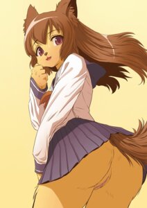 Rating: Explicit Score: 0 Tags: anthro asian_clothing blush bottomless bottomwear butt canid canine clothed clothing e621 east_asian_clothing female fox genitals hi_res japanese_clothing japanese_school_uniform kusomiso looking_at_viewer looking_back mammal no_underwear red_eyes school_uniform serafuku skirt smile solo tail tail_under_skirt uniform upskirt vulva User: bunchy7s