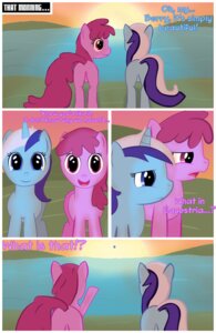 Rating: Safe Score: 0 Tags: berry_punch_(mlp) blue_body blue_eyes blue_hair captainbritish comic e621 earth_pony english_text equid equine female feral friendship_is_magic gesture hair hand_gesture hasbro horn horse lake long_hair mammal minuette_(mlp) multicolored_hair my_little_pony mythological_creature mythological_equine mythology pointing pony purple_body purple_eyes purple_hair quadruped short_hair sunrise tail text two_tone_hair unicorn white_hair User: bunchy7s