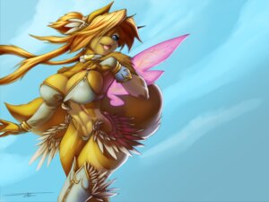 Rating: Safe Score: 0 Tags: 4:3 angel angel_kryis anthro big_breasts bikini blonde_hair blue_eyes breasts brown_body brown_fur brown_hair clothed clothing e621 feathered_wings feathers felid female fluffy fluffy_tail fur gloves hair handwear mammal markings short_hair skimpy solo swimwear tail tight_clothing two-piece_swimsuit white-devil wings User: bunchy7s