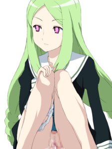 Rating: Explicit Score: 0 Tags: battle_spirits battle_spirits:_shounen_gekiha_dan blouse bottomless censored clothing female green_hair long_hair momose_kajitsu panties panties_around_one_leg pink_eyes purple_eyes pussy pussy_juice rule34 school_uniform schoolgirl serafuku shirt sitting skirt vagina User: bunchy7s