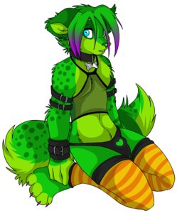 Rating: Explicit Score: 0 Tags: alternative_fashion anthro bdsm belt black_clothing black_panties black_underwear bondage bound buckle bulge clothed clothing collar e621 femboy filthy_(character) fishnet_clothing front-print_panties fur green_body green_fur green_hair hair heart_clothing heart_panties heart_print heart_print_panties heart_print_underwear heart_symbol heart_underwear leg_warmers legwear male muzz panties panties_bulge pattern_clothing pattern_legwear penis_in_panties print_clothing print_panties print_underwear solo sputnik_(artist) straps striped_clothing striped_legwear stripes submissive submissive_male tail underwear User: bunchy7s