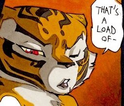 Rating: Safe Score: 0 Tags: anthro better_late_than_never black_markings daigaijin dialogue dreamworks e621 english_text felid female fur kung_fu_panda low_res mammal markings master_tigress one_eye_closed open_mouth orange_body orange_fur pantherine red_background red_eyes simple_background solo striped_body striped_fur stripes text tiger User: bunchy7s