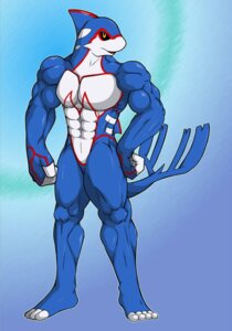 Rating: Safe Score: 0 Tags: 4_toes abs anthro anthrofied aquatic athletic biceps big_muscles biped blue_body blue_skin cetacean e621 feet generation_3_pokemon kyogre legendary_pokemon looking_at_viewer male mammal markings muscular muscular_anthro muscular_male nintendo nude open_mouth pecs pokemon pokemon_(species) pokemorph pose red_body red_skin scales solo standing toes tongue waddledox white_body white_skin yellow_eyes User: bunchy7s