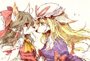 Rating: Safe Score: 0 Tags: 2010 alternate_species anthro armwear canid canine canis clothing detached_sleeves domestic_dog dress duo e621 eye_contact female fox furrification japanese_description kemono looking_at_another mammal pipisan reimu_hakurei romantic romantic_couple simple_background touhou white_background yukari_yakumo User: bunchy7s Rating: Safe Score: 0 Tags: 2010 alternate_species anthro armwear canid canine canis clothing detached_sleeves domestic_dog dress duo e621 eye_contact female fox furrification japanese_description kemono looking_at_another mammal pipisan reimu_hakurei romantic romantic_couple simple_background touhou white_background yukari_yakumo User: bunchy7s