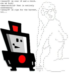 Rating: Explicit Score: 0 Tags: 1girls aol ascii color colored female jenny18 naked naked_female nude nude_female paheal rule34 rule_34_(paheal) smarterchild tagme text_porn white_background User: bunchy7s