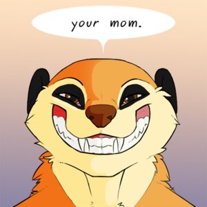 Rating: Safe Score: 0 Tags: 1:1 2011 adjot ambiguous_gender artist_collaboration black_ears brown_body brown_fur bust_portrait countershading e621 english_text fangs fur grin gums herpestid icon looking_at_viewer mammal meekameerkat meerkat portrait rape_face reaction_image smile solo tan_body tan_fur teeth text your_mother User: bunchy7s Rating: Safe Score: 0 Tags: 1:1 2011 adjot ambiguous_gender artist_collaboration black_ears brown_body brown_fur bust_portrait countershading e621 english_text fangs fur grin gums herpestid icon looking_at_viewer mammal meekameerkat meerkat portrait rape_face reaction_image smile solo tan_body tan_fur teeth text your_mother User: bunchy7s