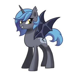 Rating: Safe Score: 0 Tags: 1:1 2013 absurd_res bat_pony blue_hair e621 equid equine fan_character female feral fur hair hasbro hi_res horn horse hybrid kianamai mammal membrane_(anatomy) membranous_wings my_little_pony pony princess_nidra simple_background smile solo wings User: bunchy7s