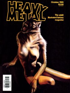 Rating: Questionable Score: 0 Tags: barcode breasts comic_sans cover e621 english_text fangs felid female fur heavy_metal_(magazine) hi_res human jim_burns kneeling magazine_cover mammal open_mouth paws solo teeth text tongue User: bunchy7s