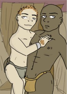 Rating: Explicit Score: 0 Tags: belkar_bitterleaf brown_skin bulge gay halfling human interspecies light-skinned_male light_skin loincloth male male_only no_visible_genitalia order_of_the_stick pale-skinned_male pale_skin pose roy_greenhilt rule34 size_difference the_order_of_the_stick toony webcomic User: bunchy7s Rating: Explicit Score: 0 Tags: belkar_bitterleaf brown_skin bulge gay halfling human interspecies light-skinned_male light_skin loincloth male male_only no_visible_genitalia order_of_the_stick pale-skinned_male pale_skin pose roy_greenhilt rule34 size_difference the_order_of_the_stick toony webcomic User: bunchy7s
