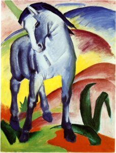 Rating: Safe Score: 0 Tags: 1911 20th_century absurd_res ambiguous_gender ancient_art blue_body detailed_background e621 equid equine expressionism feral formal_art franz_marc hi_res hill horse mammal marc outside plant quadruped realistic solo User: bunchy7s
