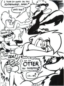 Rating: Explicit Score: 0 Tags: anthro black_and_white bodily_fluids borderless_layout borderless_panel breasts cigarskunk comic cum dialogue duo e621 english_text erection female female_penetrated genital_fluids genitals hair humor male male/female male_penetrating male_penetrating_female mammal marker_(artwork) mephitid monochrome musk musky_(wildlifers) mustelid otter pain penetration penile penile_penetration penis penis_in_vagina pointy_speech_bubble pun sabuna sex skunk species_in_dialogue speech_bubble tail teeth text third-party_edit three_frame_image traditional_media_(artwork) vaginal vaginal_fluids vaginal_penetration vulva wildlifers User: bunchy7s