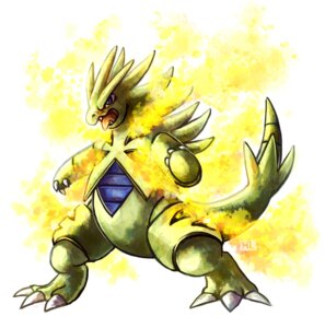 Rating: Safe Score: 0 Tags: ambiguous_gender blue_eyes digital_media_(artwork) e621 feral generation_2_pokemon green_body haychel nintendo pokemon pokemon_(species) simple_background solo tail tyranitar white_background User: bunchy7s