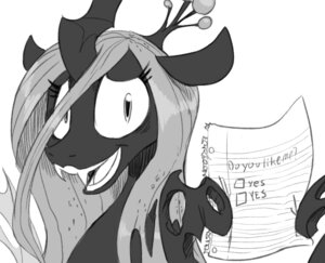 Rating: Safe Score: 0 Tags: arthropod changeling_(mlp) e621 english_text female feral friendship_is_magic greyscale hasbro looking_at_viewer monochrome my_little_pony open_mouth queen_chrysalis_(mlp) solo sunibee text wings User: bunchy7s Rating: Safe Score: 0 Tags: arthropod changeling_(mlp) e621 english_text female feral friendship_is_magic greyscale hasbro looking_at_viewer monochrome my_little_pony open_mouth queen_chrysalis_(mlp) solo sunibee text wings User: bunchy7s