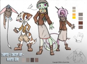 Rating: Safe Score: 0 Tags: 2006 anthro blue_body blue_eyes blue_fur boots clothing coat david_lillie dipstick_tail domestic_cat dreamkeepers e621 english_text felid feline felis female footwear fur green_body green_eyes green_fur green_hair group hair horn lilith_calah long_tail mace_(dreamkeepers) male mammal markings model_sheet namah_calah official_art pink_body pink_hair purple_eyes red_eyes scarf shoes sibling_(lore) sister_(lore) sisters_(lore) spade_tail tail tail_markings tail_tuft tan_body tan_fur text topwear tuft unknown_species whip_(dreamkeepers) User: bunchy7s
