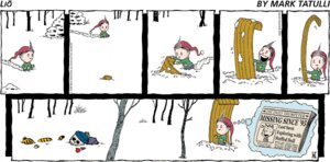 Rating: Safe Score: 0 Tags: bad_end bone calvin_(calvin_and_hobbes) calvin_and_hobbes clothing comic continuation depressing e621 felid grin group hat headgear headwear hobbes human lio_(comic) lio_(lio) male mammal mark_tatulli outside pantherine plushie shocked simple_background skeleton skull sled smile snow solo_focus stripes surprised thought_bubble tiger white_background User: bunchy7s