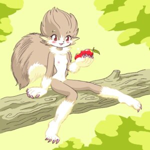 Rating: Questionable Score: 0 Tags: 1:1 anthro biped blush breasts claws e621 female food fruit mammal nipples plant pukao rodent sciurid sitting smile solo tail tree tree_squirrel wood User: bunchy7s