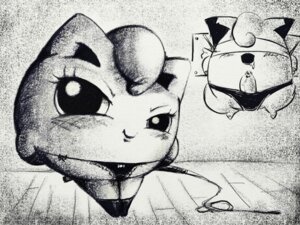 Rating: Explicit Score: 0 Tags: blindfold bound clefairy clothes female interspecies jigglypuff male momopi monochrome nintendo open_mouth penis pokemon pokemon_(species) pokemon_focus rule34 tagme waddling_head whip User: bunchy7s