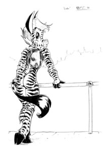 Rating: Questionable Score: 0 Tags: 1998 anthro black_and_white butt clothed clothing e621 equid equine ferris male mammal monochrome simple_background skimpy solo stripes tail traditional_media_(artwork) white_background zebra User: bunchy7s Rating: Questionable Score: 0 Tags: 1998 anthro black_and_white butt clothed clothing e621 equid equine ferris male mammal monochrome simple_background skimpy solo stripes tail traditional_media_(artwork) white_background zebra User: bunchy7s