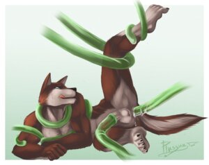 Rating: Explicit Score: 0 Tags: 5_toes anal anal_penetration anthro anus balls barefoot biped black_nose blue_eyes bodily_fluids brown_body brown_fur canid canine canis claws domestic_dog e621 erection feet fur genitals humanoid_genitalia humanoid_penis looking_up lying male mammal muscular muscular_anthro muscular_male narrowed_eyes nude on_side pecs penetration penis penis_in_tentacle pink_penis plantigrade plussun raised_leg sex simple_background solo squint sweat tentacle_fellatio tentacle_sex tentacles toe_claws toes tongue tongue_out white_background white_body white_fur User: bunchy7s