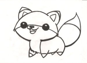 Rating: Safe Score: 0 Tags: ambiguous_gender black_and_white canid canine chibi daww dipstick_tail e621 feral fox heart_symbol mammal markings monochrome quadruped solo tail tail_markings toony turtledovemuah User: bunchy7s