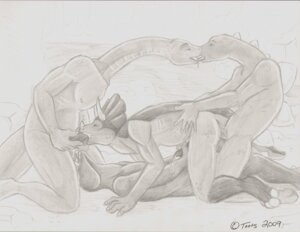 Rating: Explicit Score: 0 Tags: 2009 allosaurid allosauroid allosaurus anal anal_penetration anthro big_penis bodily_fluids brontosaurus butt ceratopsian ceratopsid chasmosaurine cum cyberwuffy dinosaur diplodocid diplodocoid e621 erection fellatio foursome genital_fluids genitals group group_sex kissing long_neck lying male male/male male_penetrated male_penetrating male_penetrating_male marginocephalian monochrome on_back oral oral_penetration ornithischian penetration penile penis prehistoric_species reptile saliva saurischian sauropod sauropodomorph scales scalie sex side_view stegosaurian stegosaurus theropod thyreophoran toots triceratops User: bunchy7s