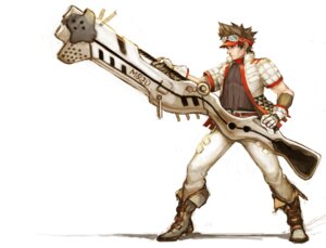 Rating: Safe Score: 0 Tags: clothing e621 eyewear gun hat headgear headwear hi_res human male mammal moodraw not_furry pose ranged_weapon science_fiction solo sunglasses weapon User: bunchy7s